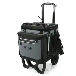 Costco Titan 22.5 Litre (23.7 US Quart) 60 Can Cooler with All Terrain Cart offer
