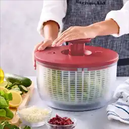 Costco KitchenAid Salad Spinner in 2 Colours offer