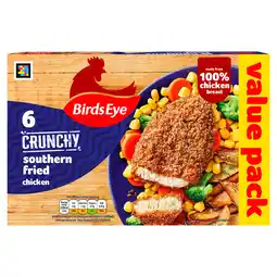 Iceland Birds Eye 6 Southern Fried Breaded Chicken Breast Steaks 540g offer