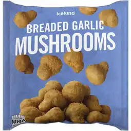 Iceland Iceland Breaded Garlic Mushrooms 350g offer