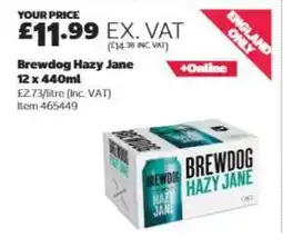 Costco Brewdog Hazy Jane offer