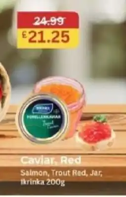 MyMINIMIX Caviar, Red Salmon, Trout Red, Jar, Ikrinka 200g offer