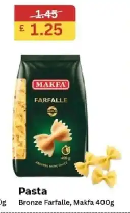 MyMINIMIX Pasta Bronze Farfalle, Makfa 400g offer