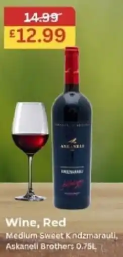 MyMINIMIX Wine, Red Medium Sweet Kindzmarauli, Askanell Brothers 0.75L offer