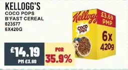 Bestway KELLOGG'S Coco pops b'fast cereal offer