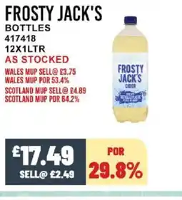 Bestway FROSTY JACK'S Bottles offer