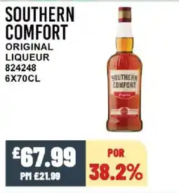 Bestway SOUTHERN COMFORT Original liqueur offer
