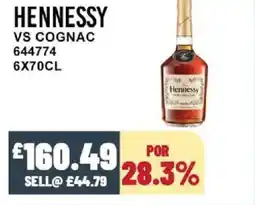 Bestway HENNESSY Vs cognac offer
