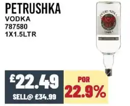 Bestway PETRUSHKA Vodka offer