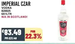 Bestway IMPERIAL CZAR Vodka offer