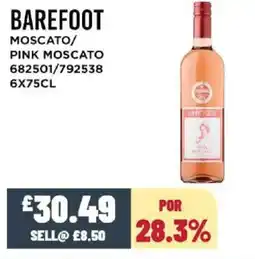 Bestway BAREFOOT Moscato/ pink moscato offer