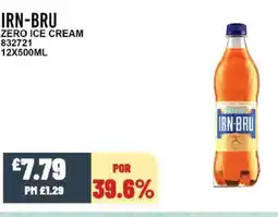 Bestway IRN-BRU Zero ice cream offer