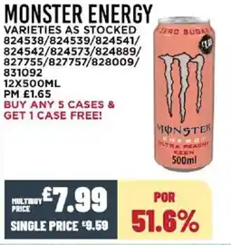 Bestway Monster energy offer