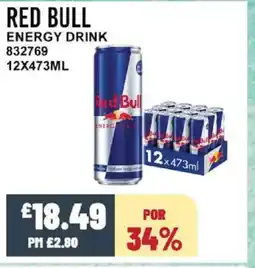 Bestway RED BULL Energy drink offer