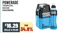 Bestway POWERADE Tropical offer