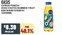 Bestway OASIS Citrus punch/ zero exotic/summer fruit offer