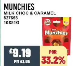 Bestway MUNCHIES Milk choc & caramel offer