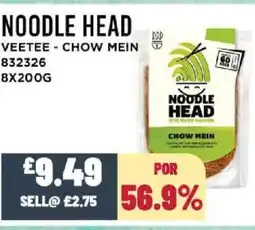 Bestway NOODLE HEAD Veetee - chow mein offer