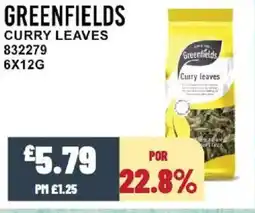 Bestway GREENFIELDS Curry leaves offer
