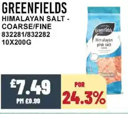Bestway GREENFIELDS Himalayan salt - coarse/fine offer