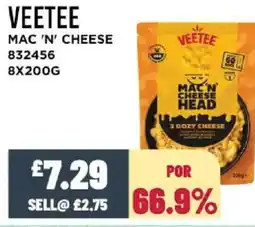 Bestway VEETEE Mac 'n' cheese offer
