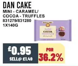 Bestway DAN CAKE Mini - caramel/ cocoa - truffles offer