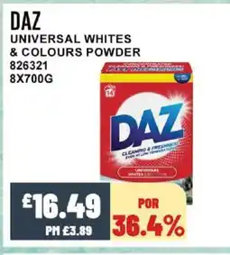 Bestway DAZ Universal whites & colours powder offer