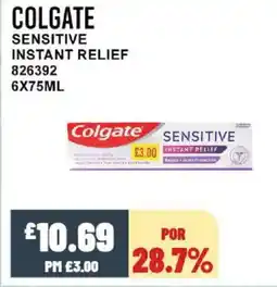 Bestway COLGATE Sensitive instant relief offer