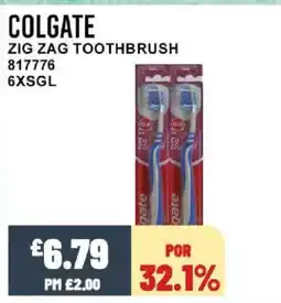 Bestway COLGATE Zig zag toothbrush offer