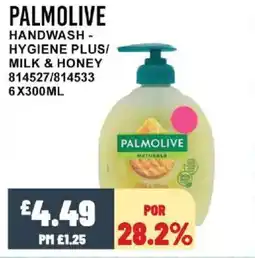 Bestway PALMOLIVE Handwash- hygiene plus/ milk & honey offer