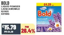 Bestway BOLD Liquid powder lav&camomile offer
