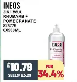 Bestway INEOS 2in1 Wul rhubarb + pomegranate offer