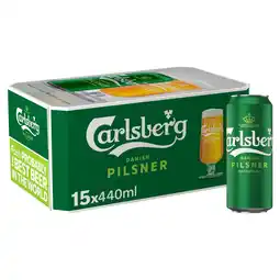 Iceland Carlsberg Danish Pilsner 15 x 440ml offer