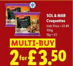 Lidl SOL & MAR Croquettes offer