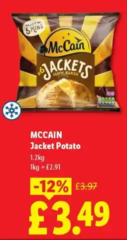 Lidl MCCAIN Jacket Potato offer