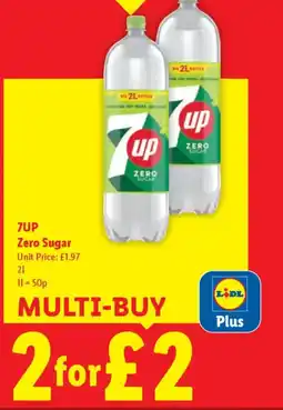 Lidl 7UP Zero Sugar offer