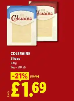 Lidl COLERAINE Slices offer