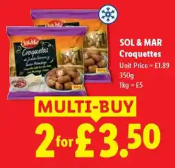 Lidl SOL & MAR Croquettes offer