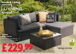 Lidl LIVARNO Garden Sofa Set offer