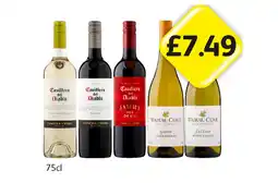 Londis Casillero Del Diablo Sauvignon Blanc, Malbec, Jammy Red Devil, Wairau Cove Chardonnay, Pinot Grigio offer