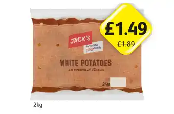 Londis Jack's White Potatoes offer