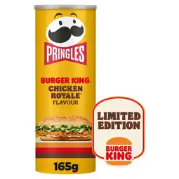 Iceland Pringles Burger King Chicken Royale Flavour Sharing Crisps 165g offer