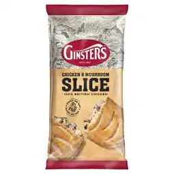 Iceland Ginsters Chicken & Mushroom Slice 170g offer