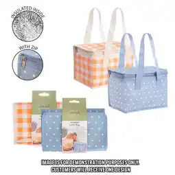 Iceland Coca & Gray Insulated Lunch Bag offer