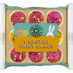 Iceland The Daily Bakery 9 Easter Fairy Cakes offer