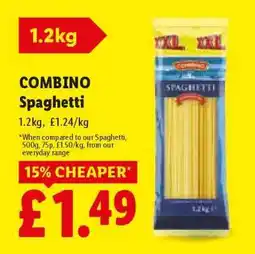 Lidl Combino Spaghetti offer