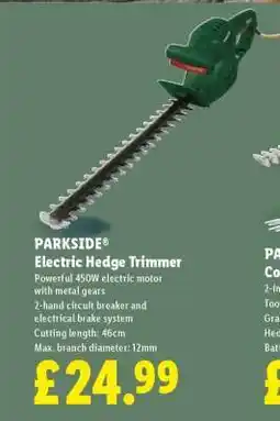 Lidl PARKSIDE Electric Hedge Trimmer offer
