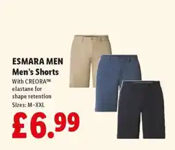 Lidl ESMARA MEN Men's Shorts offer