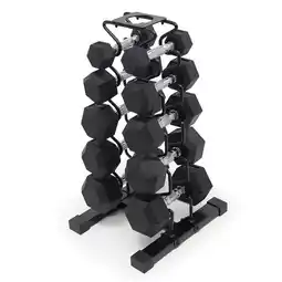 Costco Marcy DBR-150 68kg Dumbbell Set with Storage Rack offer