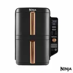 Costco Ninja SL400UKCP Double Stack XL 9.5L Air Fryer in Black/Copper offer